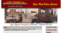 Desktop Screenshot of fleettransit.com